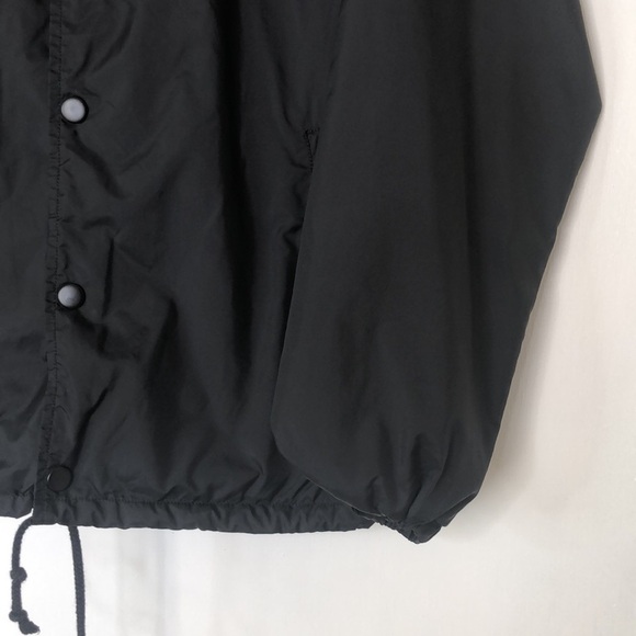 VANS BLACK SNAP FRONT SKATER JACKET MENS SIZE MEDIUM - Picture 4 of 7